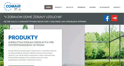Desktop Screenshot of comair.sk