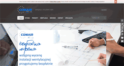 Desktop Screenshot of comair.pl